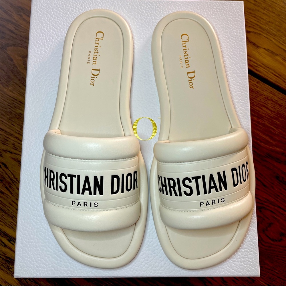 New Dior D slides size 39